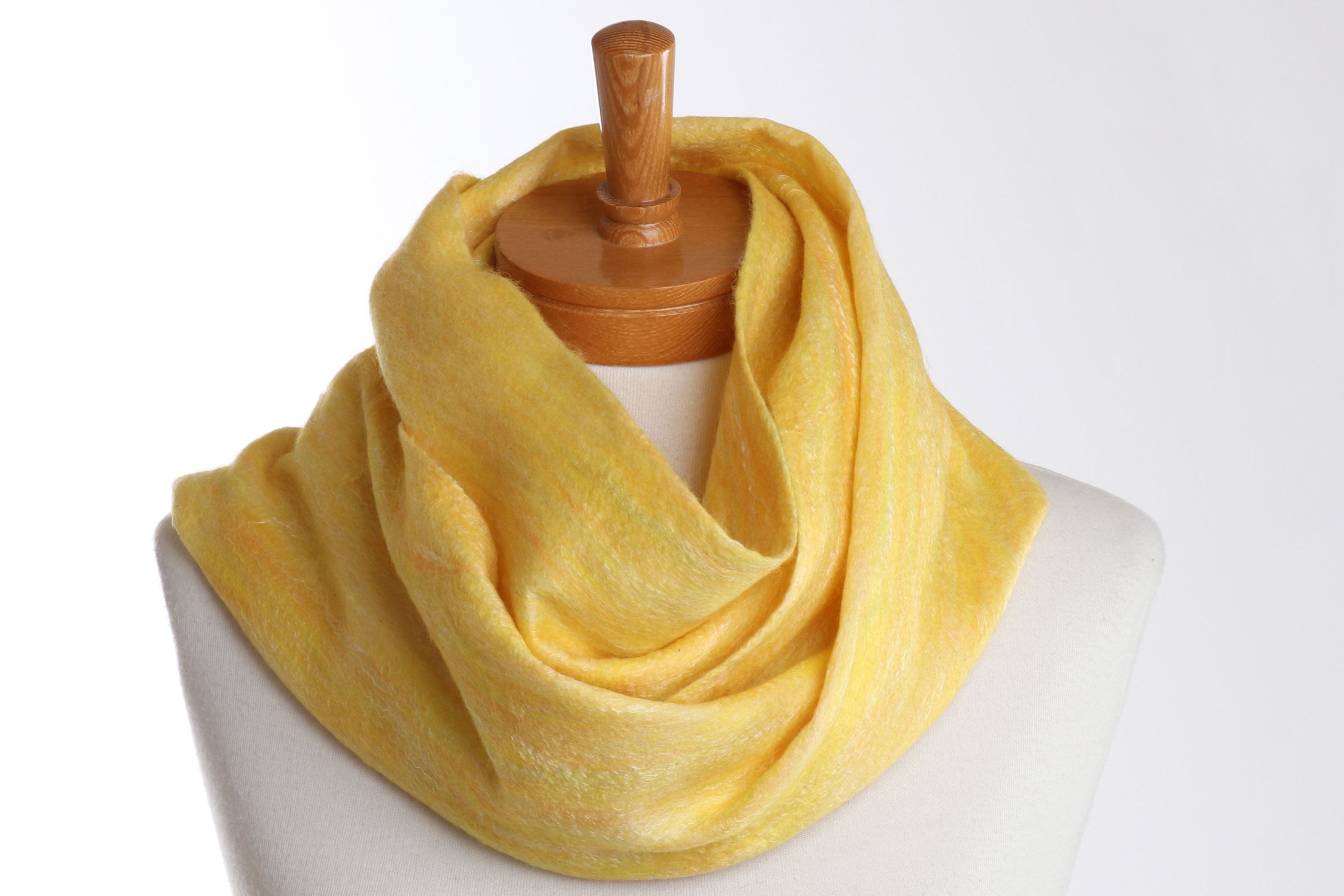 Felted Silk-Merino Scarf Kit - Nuno felting - Wet Felting Kits - Nuno ...